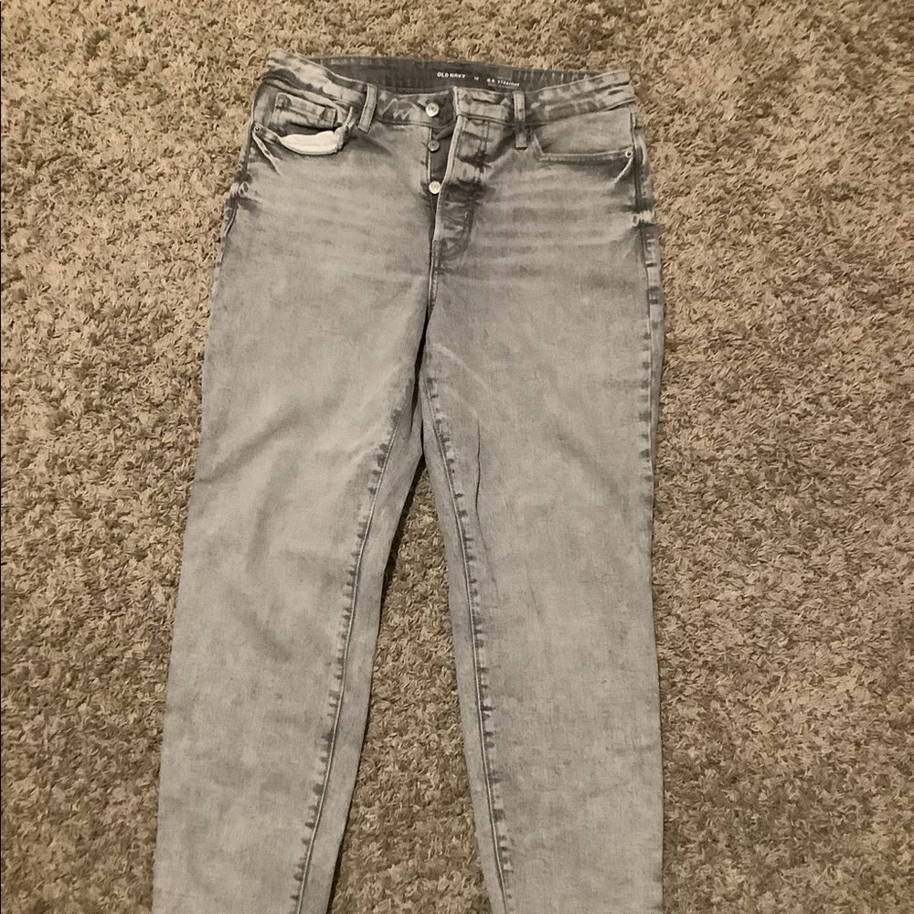 Acid washed jeans